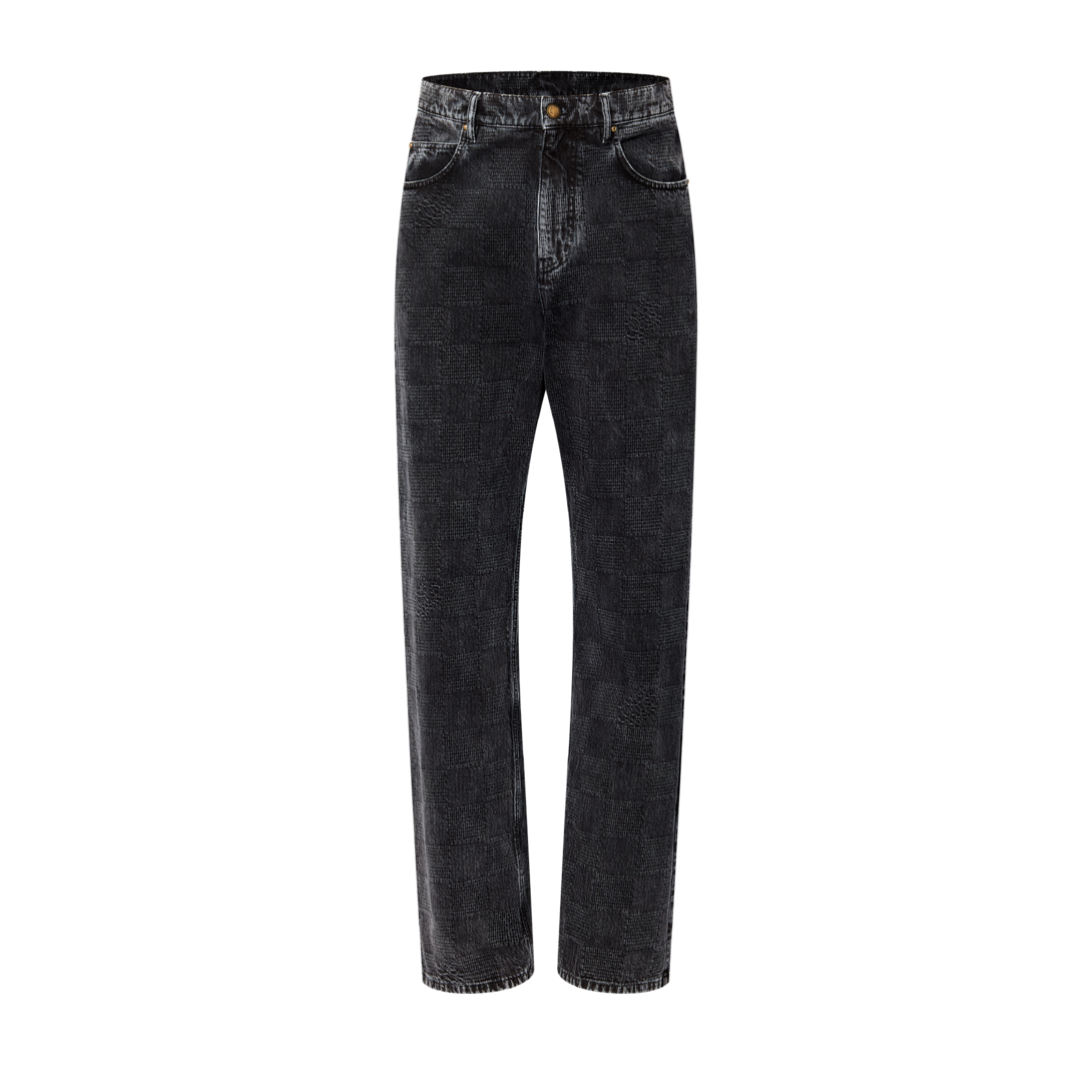 Damier Workwear Cotton Pants - Ready-to-Wear 1AFX69 | LOUIS VUITTON